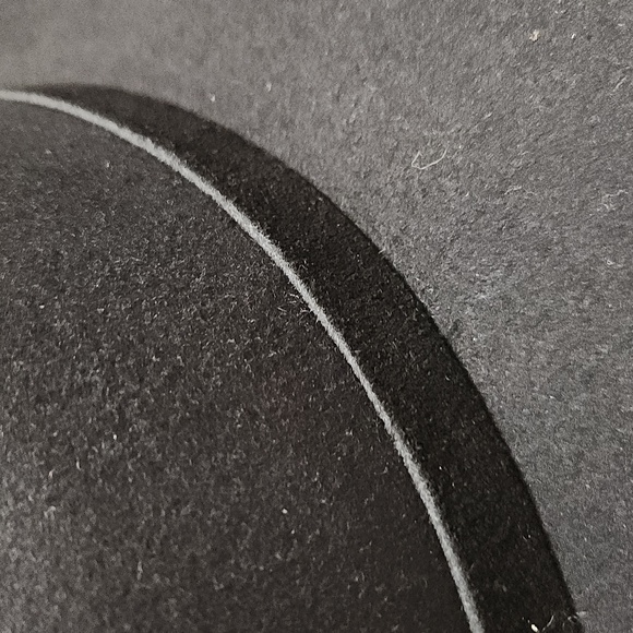 Lack of Color Black Wool Unisex Hat Size XL 7 5/8" Med 7 1/8" - Picture 5 of 5